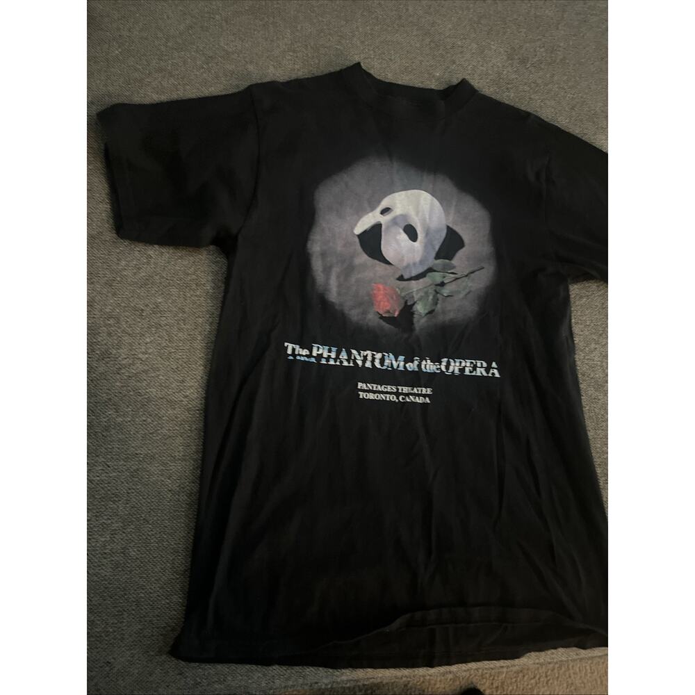 Vintage Phantom of the Opera Shirt Mens Large Pantages Theatre Toronto 90s Tee - Picture 5 of 5